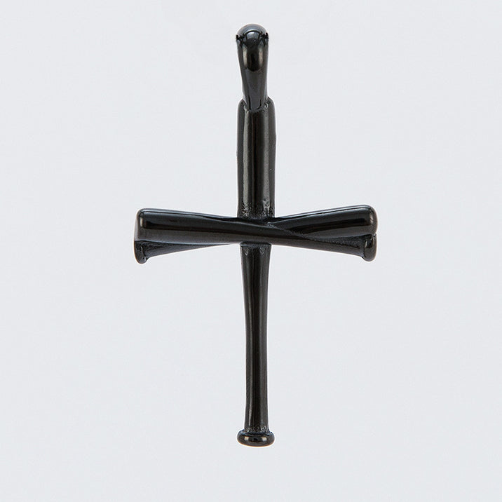 Stylish Baseball Cross Titanium Steel Pendant for Men