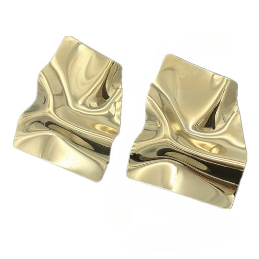 Exaggerated Alloy Earrings from Planderful Collection's Vienna Verve