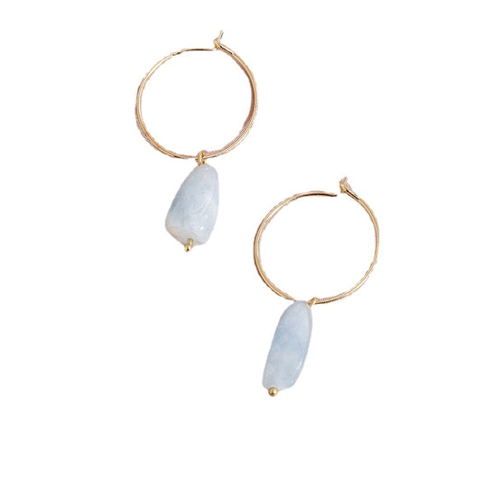 Stone Earrings with Global Appeal - Vienna Verve Collection