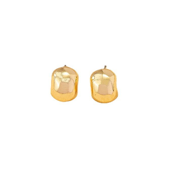 Golden Bean Earrings - Chic Design for Wholesale Venture