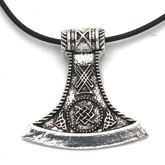 Viking Rune Hammer Talisman Necklace - Norse Legacy Collection