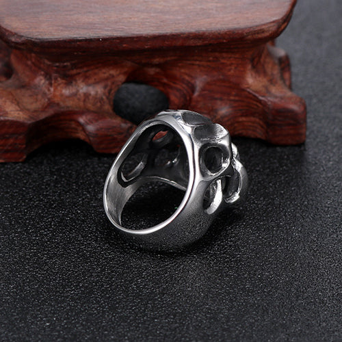 Alternative Personality Monster Titanium Steel Ring for Men - Rock Style Fashion Accessory