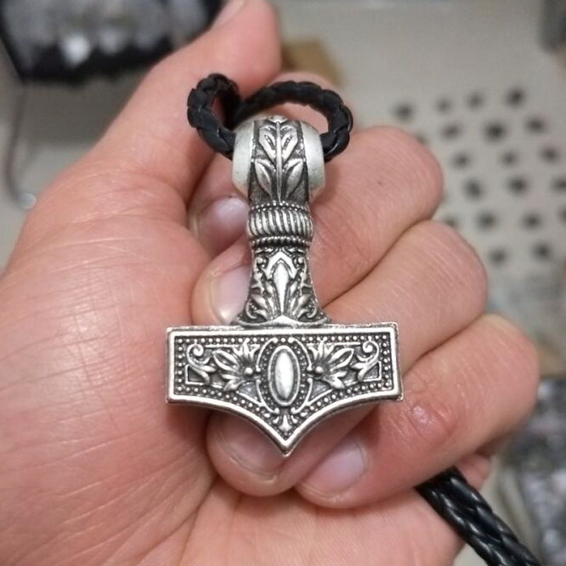 Norse Legacy Thor's Hammer Necklace - Men's European and American Jewelry