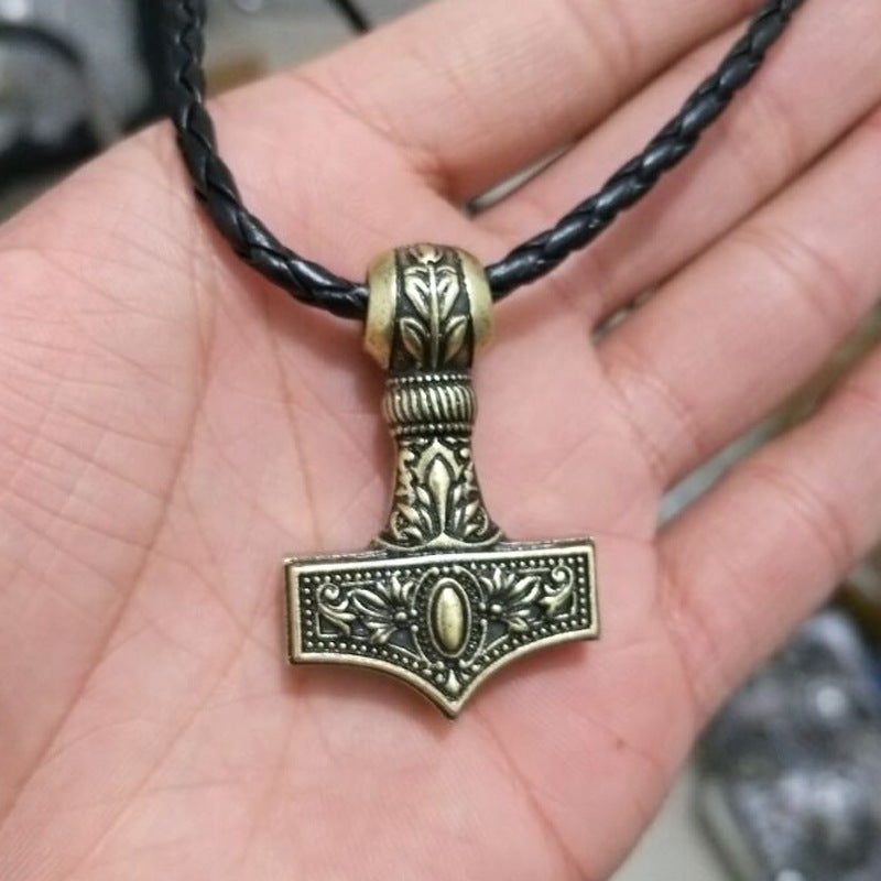 Norse Legacy Thor's Hammer Necklace - Men's European and American Jewelry