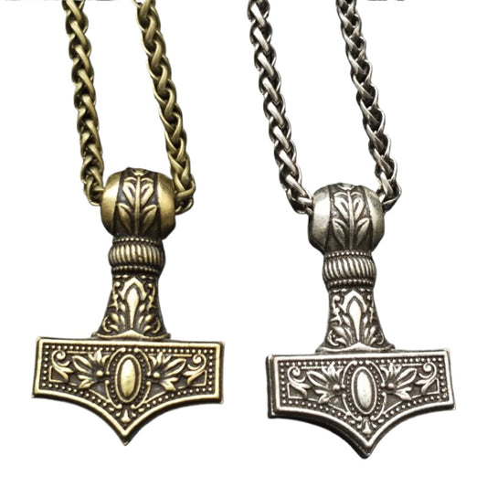 Norse Legacy Thor's Hammer Necklace - Men's European and American Jewelry