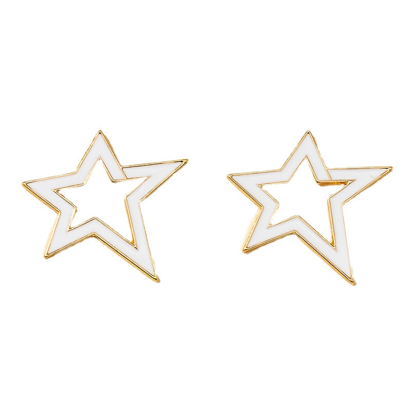 Starlit Asymmetry Earrings - Vienna Verve Collection