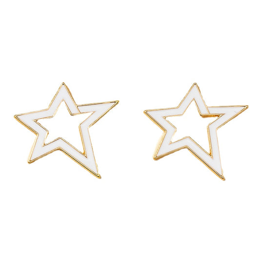 Starlit Asymmetry Earrings - Vienna Verve Collection