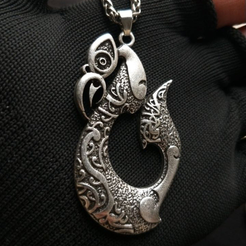 Mythical Viking Pendant Necklace from Planderful's Norse Legacy Collection