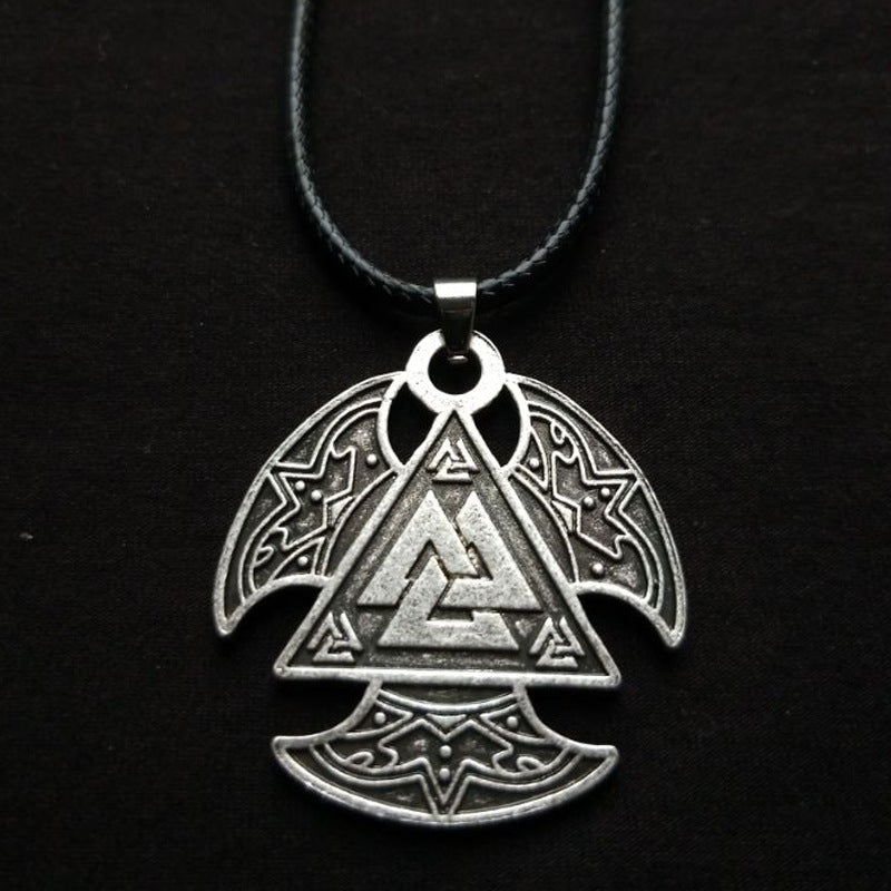 Viking Triple Axis Necklace - Norse Legacy Collection