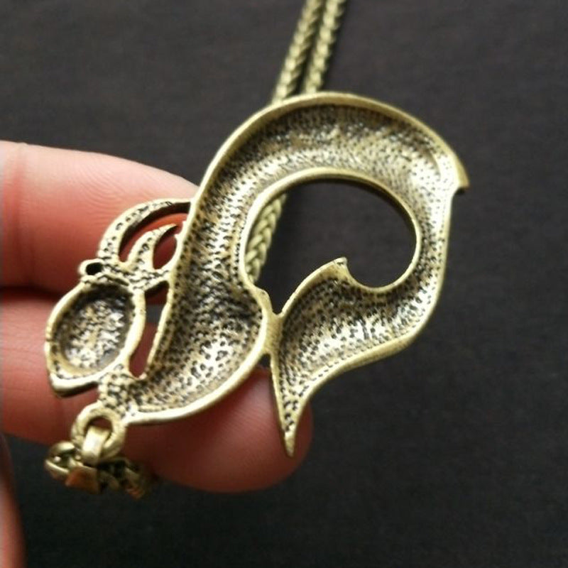 Mythical Viking Pendant Necklace from Planderful's Norse Legacy Collection