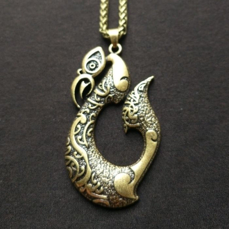 Mythical Viking Pendant Necklace from Planderful's Norse Legacy Collection