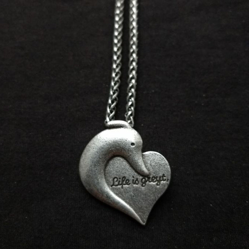 Explosive Love Dog Necklace - Norse Legacy Metal Pendant Gift for Him