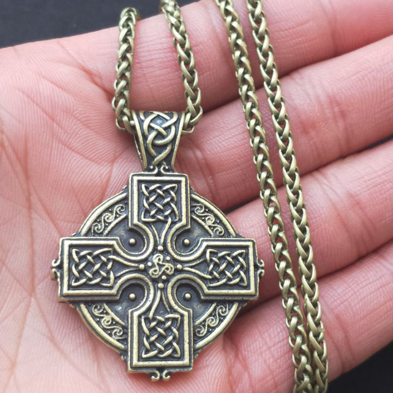 Solar Legacy Viking Amulet Pendant Necklace for Men