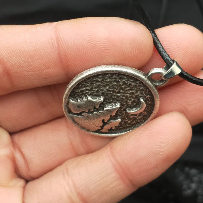 Fashionable Tree Pendant Necklace for Men - Viking Inspired Norse Legacy Collection by Planderful - Metal Material - Direct from Xiaoshan Fashion Accessories Manufacturer