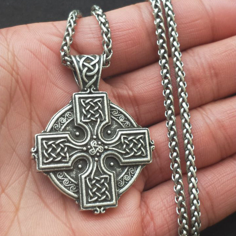 Solar Legacy Viking Amulet Pendant Necklace for Men