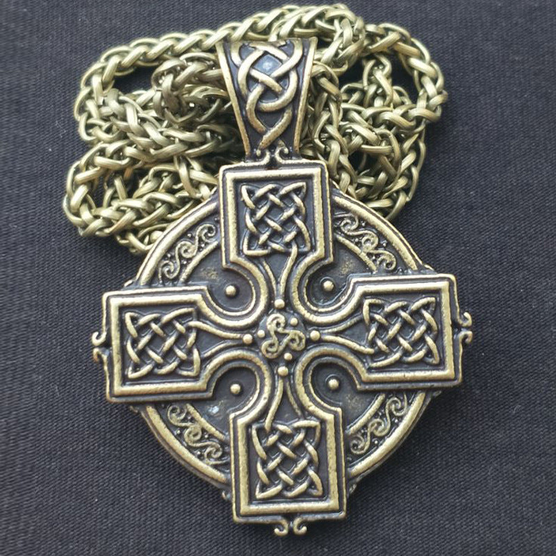 Solar Legacy Viking Amulet Pendant Necklace for Men