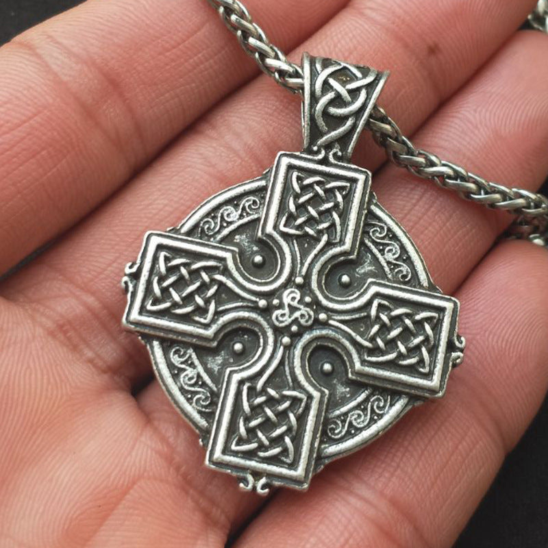 Solar Legacy Viking Amulet Pendant Necklace for Men