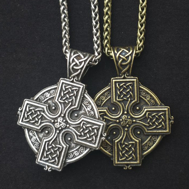 Solar Legacy Viking Amulet Pendant Necklace for Men