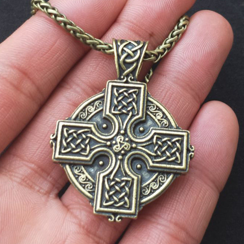 Solar Legacy Viking Amulet Pendant Necklace for Men