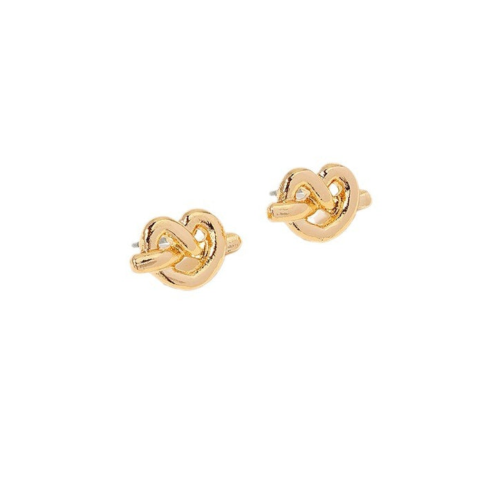 Delicate Hollow Design Alloy Earrings with Unique Three-Dimensional Detail