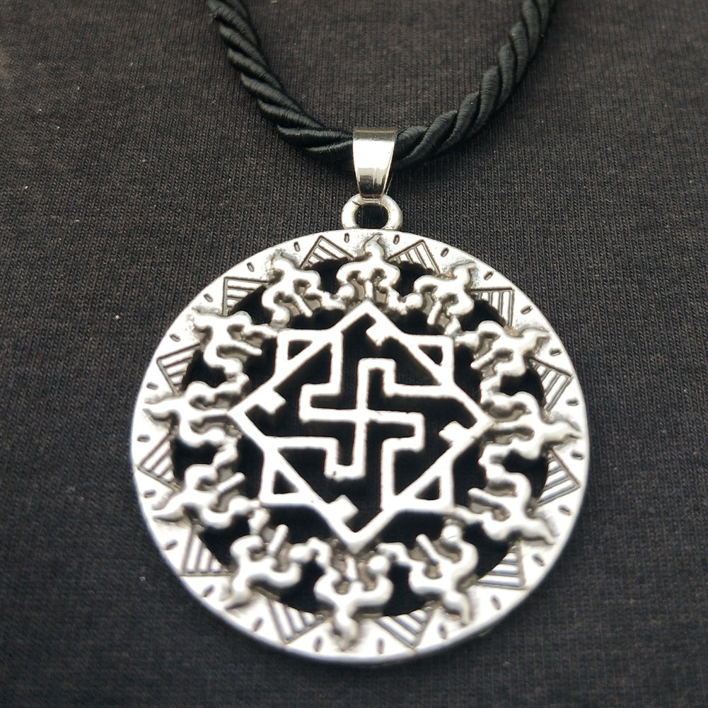 Mystic Norse Heritage Necklace with Warrior Symbol