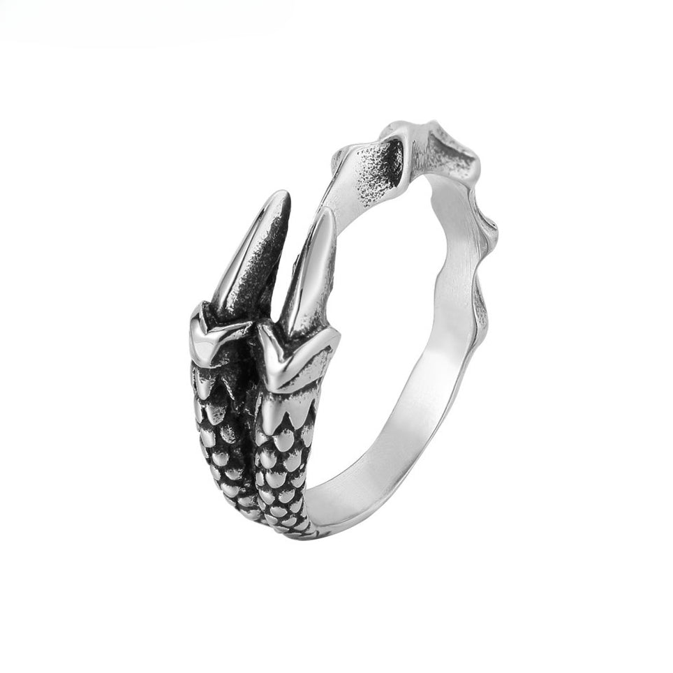 Eagle Claw Titanium Steel Ring for men