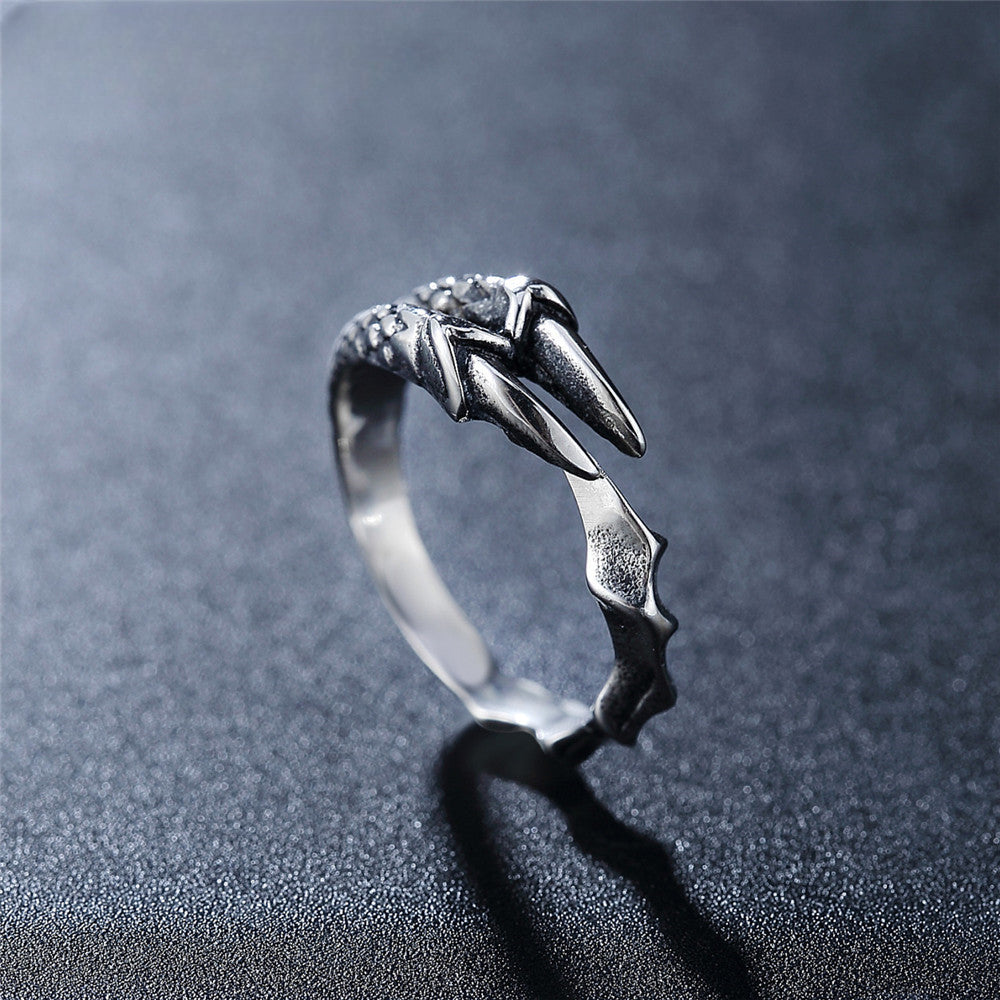 Eagle Claw Titanium Steel Ring for men