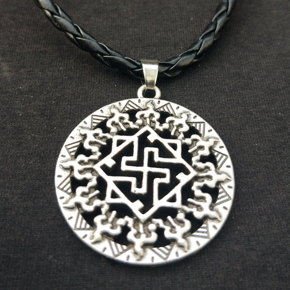 Mystic Norse Heritage Necklace with Warrior Symbol