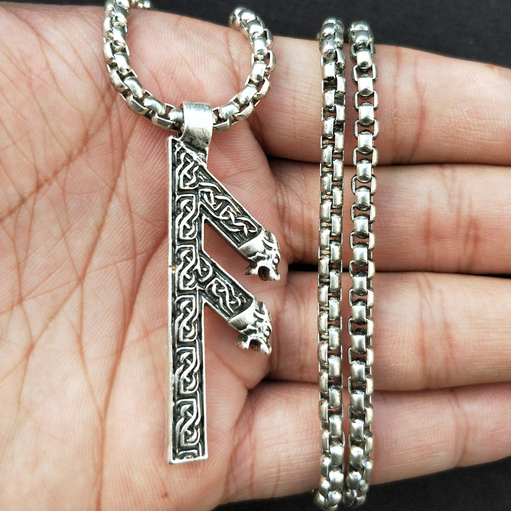 Viking Rune Necklace - Norse Legacy Collection