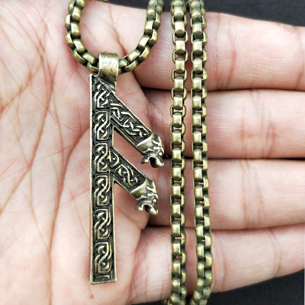 Viking Rune Necklace - Norse Legacy Collection