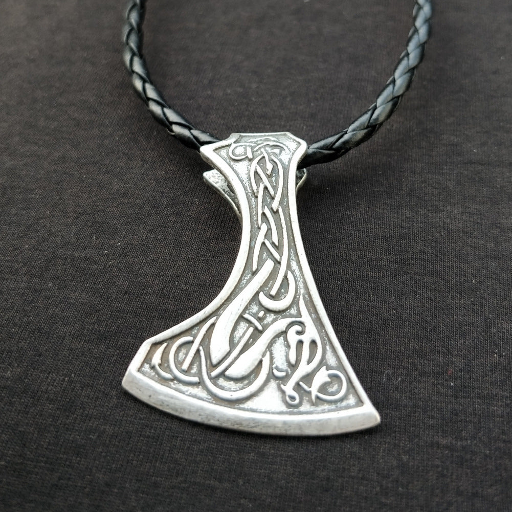 Foreign Trade Viking Series Gothic Hammer Pendant Necklace - Men's Wholesale Jewelry