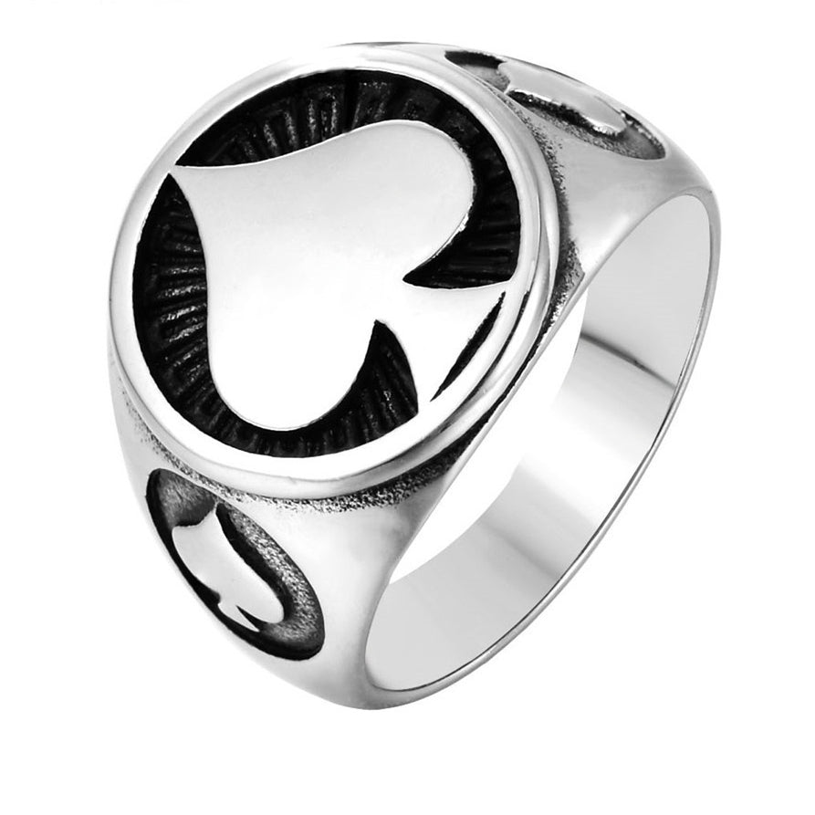 Planderful Collection Everyday Genie Titanium Steel Ring Size 6-13