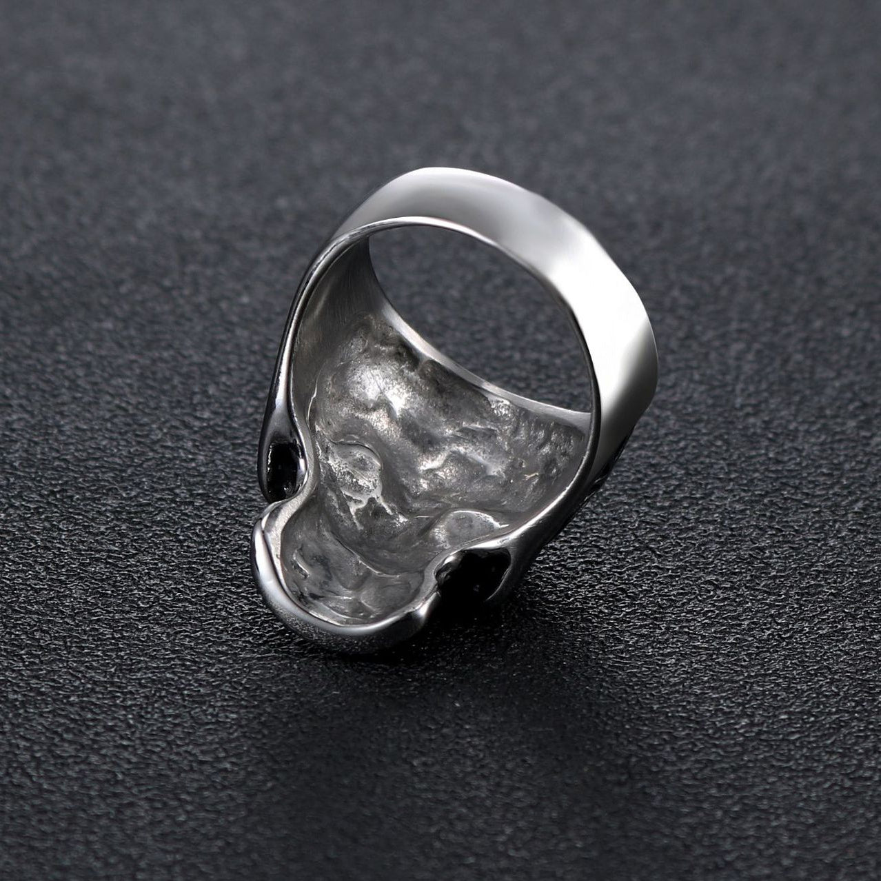 Bold Retro Religious Skull Ring - Men's Fashion Titanium Steel Jewelry