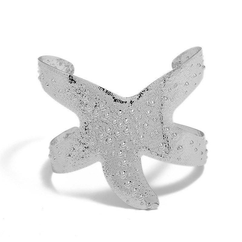 Dreamy Starfish Wish Bracelet with European Touch