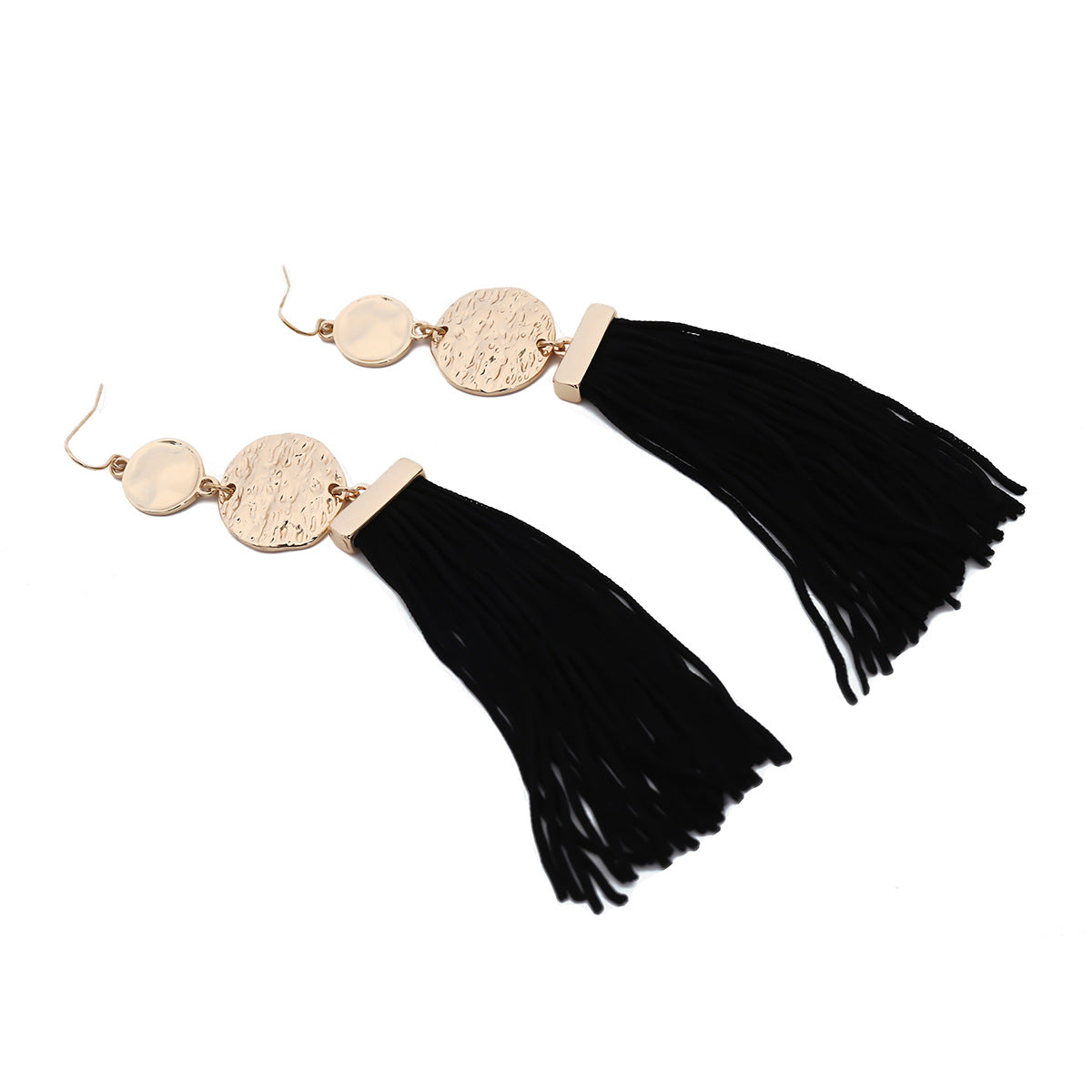 Versatile Geometric Tassel Earrings with a Touch of Creativity and Sophistication