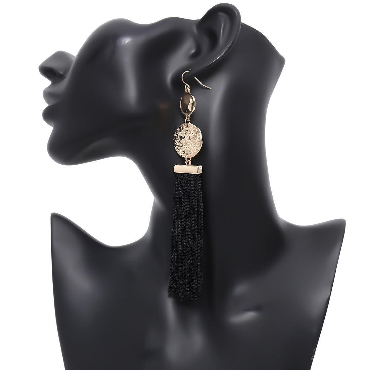 Versatile Geometric Tassel Earrings with a Touch of Creativity and Sophistication