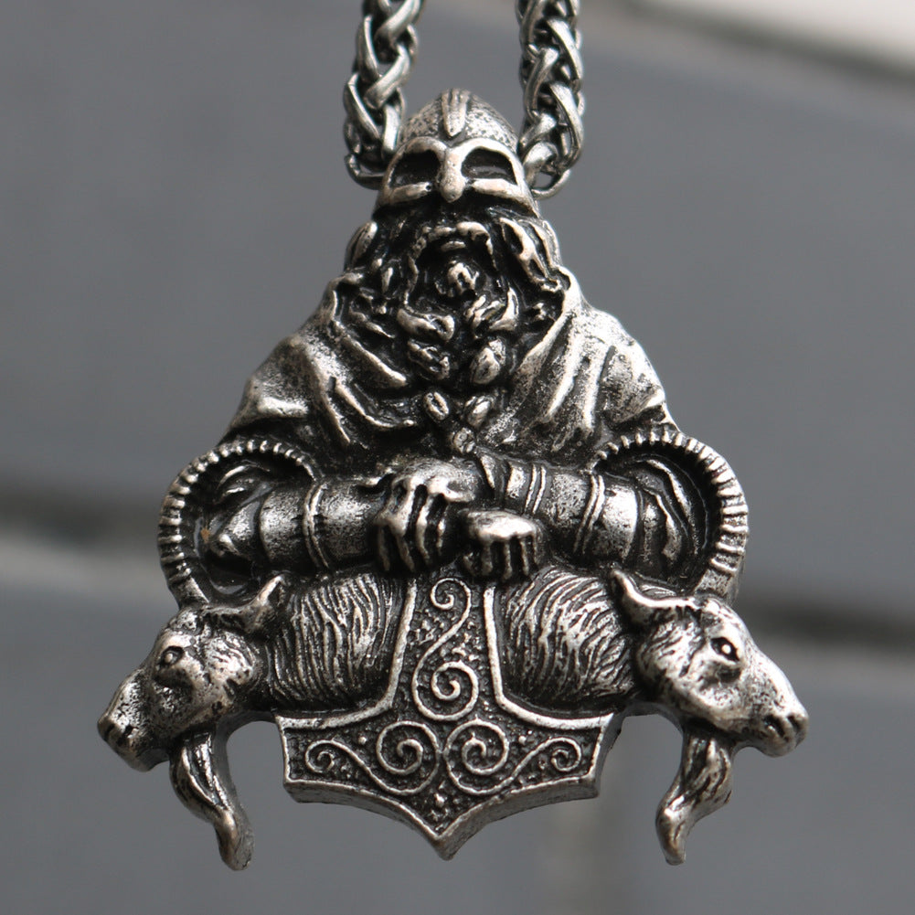 Viking Odin Pirate Necklace - Norse Legacy Collection by Planderful