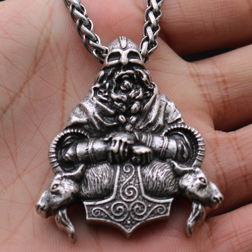 Viking Odin Pirate Necklace - Norse Legacy Collection by Planderful