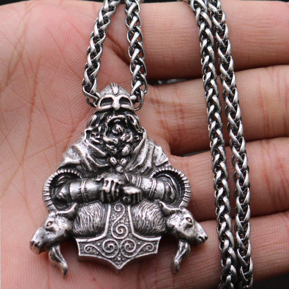 Viking Odin Pirate Necklace - Norse Legacy Collection by Planderful