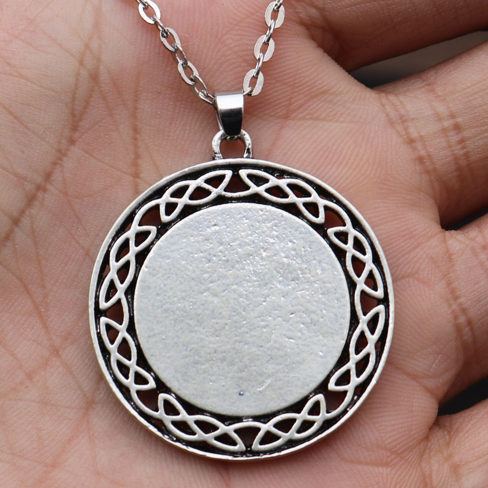 Nordic Compass Necklace - Men's Viking Talisman Pendant from Norse Legacy Collection