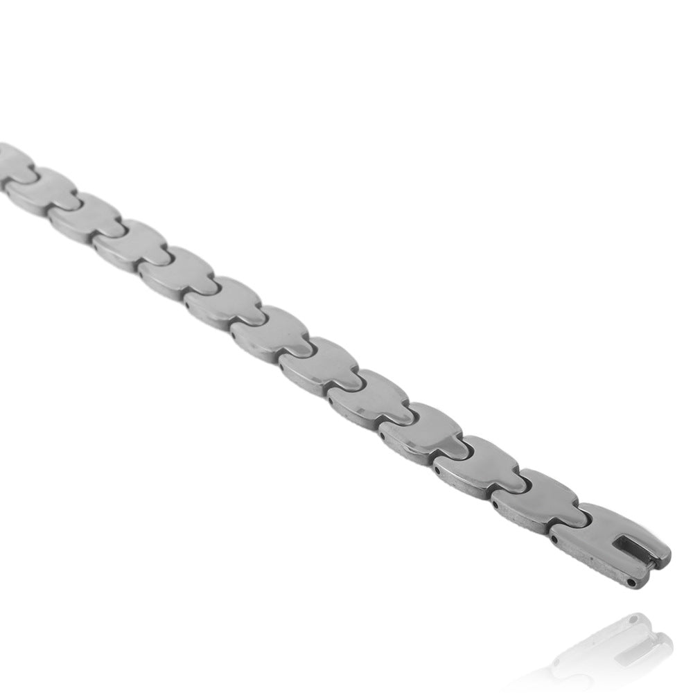 Punk-Inspired Personalized Titanium Steel Bracelet for Men and Women