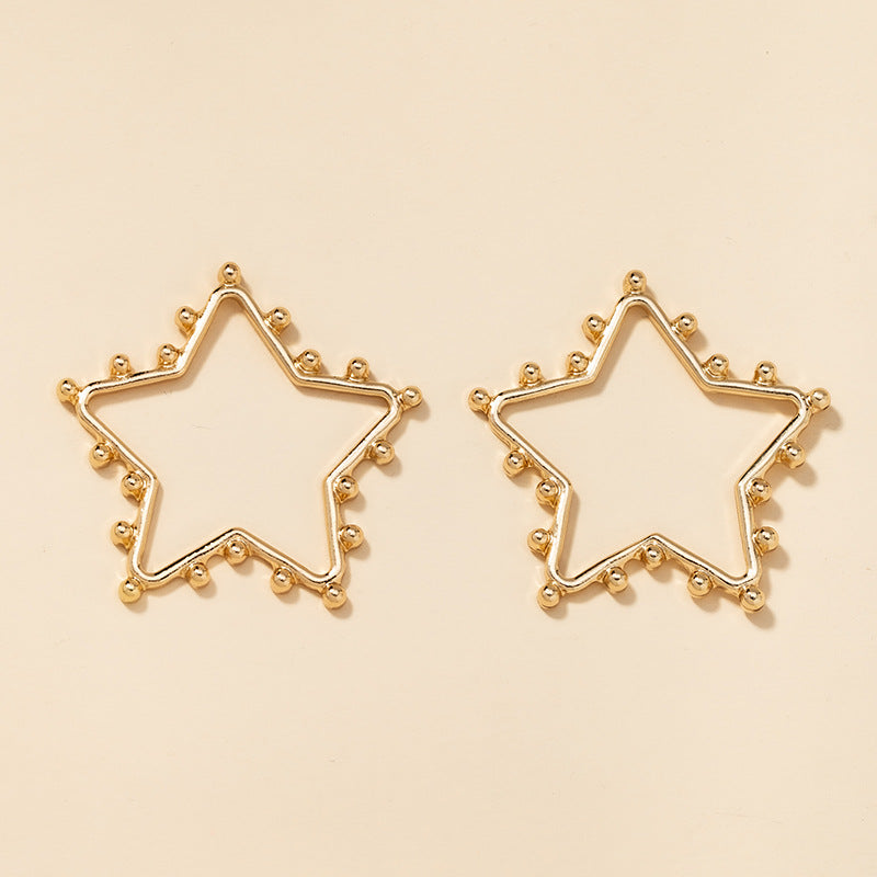 Exaggerated Star Earrings - Vienna Verve Collection