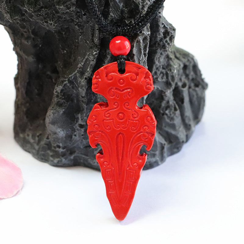 Red Sand Vermilion Sand Sword Pendant Diamond Pestle Pendant