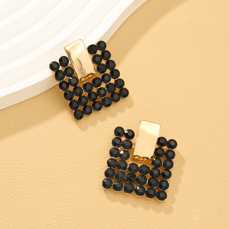 European and American Fashion Vienna Verve Geometric Earrings