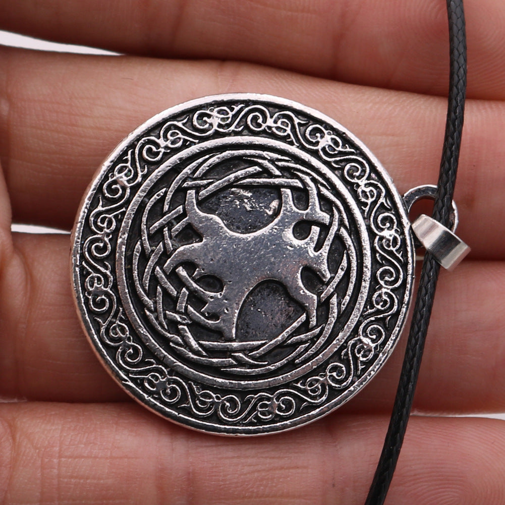 World Tree Metal Pendant Necklace for Men - Norse Legacy Collection