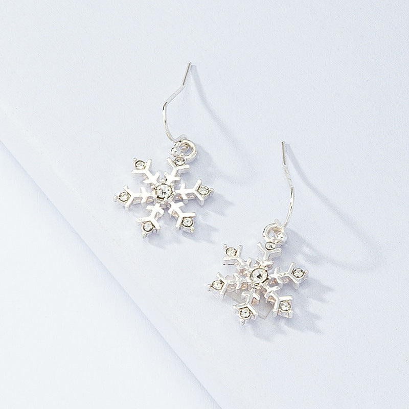 Snowflake Spark Earrings - Vienna Verve Collection