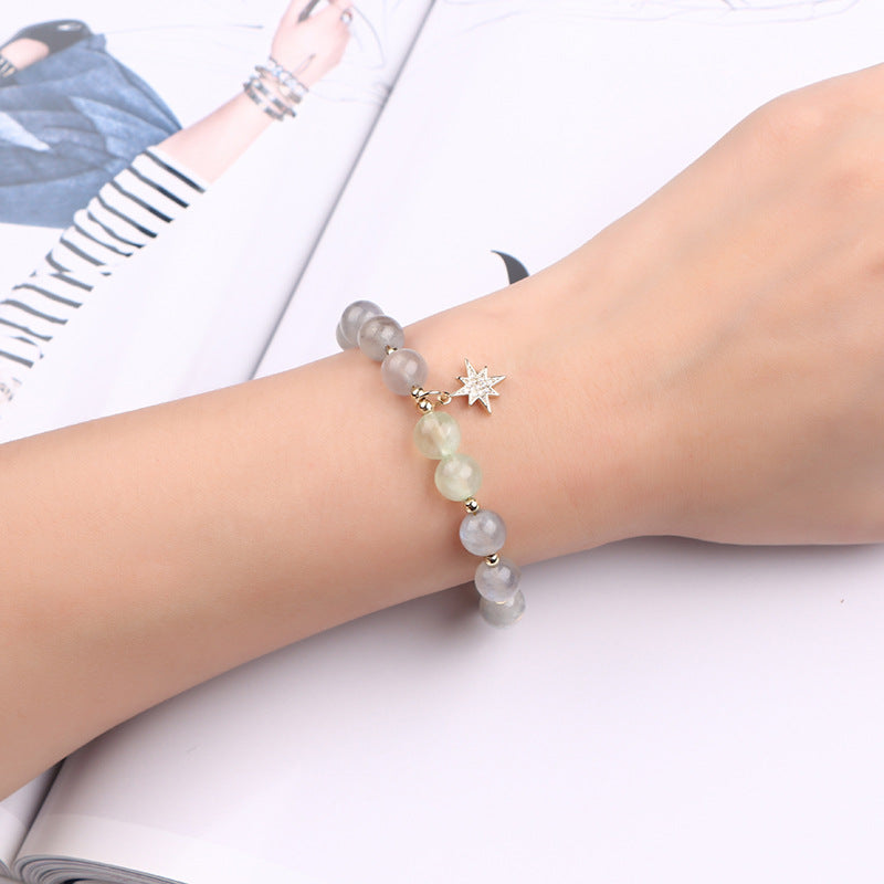 Fortune's Favor Sterling Silver Crystal Bracelet