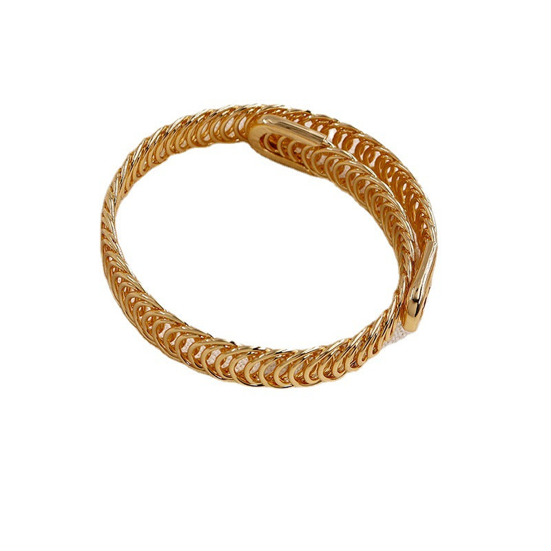 Vienna Verve Metal Bracelet - Stylish Jewelry from Planderful Collection