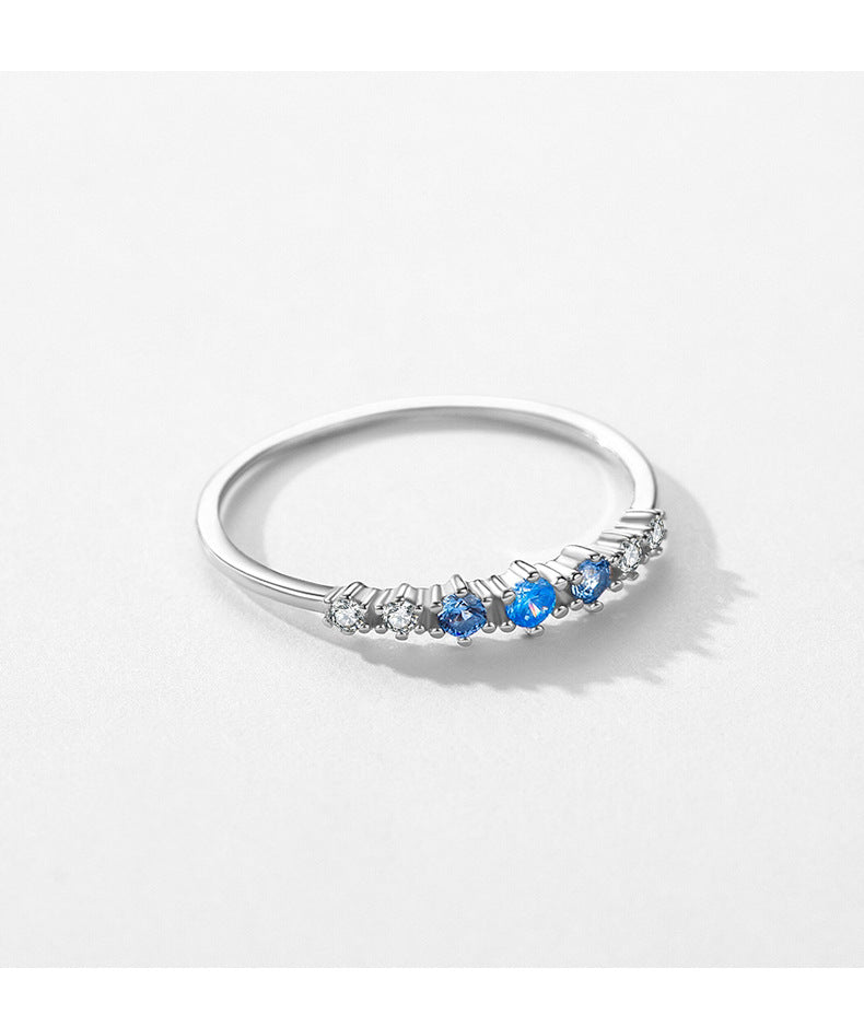 Sterling Silver Zircon Ring - Stylish and Versatile Everyday Genie