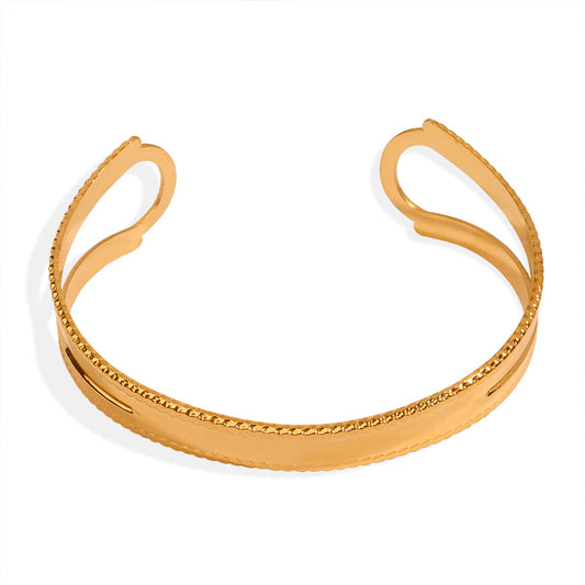 Lace Opening Gold-Plated Geometric Bracelet from Everyday Genie